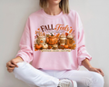 Fall Feels Sweatshirt, Pumpkin Spice Coffee Sweatshirt, Cozy Autumn Crewneck for Women