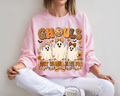 Cute Ghost Halloween Sweatshirt, Ghouls Just Wanna Have Fun Crewneck, Spooky Season Shirt, Retro Halloween Sweatshirt, Gift for Women