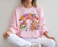 Retro Spooky Season Halloween Sweatshirt