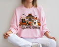 'Tis Gilmore Ghouls Sweatshirt, Cozy Pumpkin Coffee Hoodie, Spooky Fall Ghost Crewneck, Gift for Book Lovers