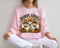Howdy Ghouls Ghost Halloween Sweatshirt, Western Halloween Shirt, Cowboy Cowgirl Halloween Crewneck, Western Fall Sweater